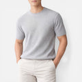 Jérôme | T-Shirt Maille Côtelée Slim
