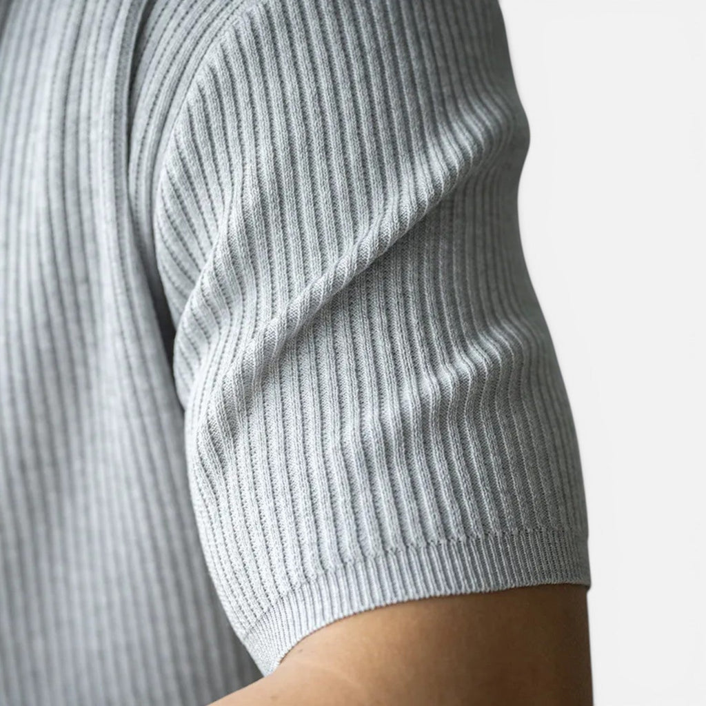 Jérôme | T-Shirt Maille Côtelée Slim