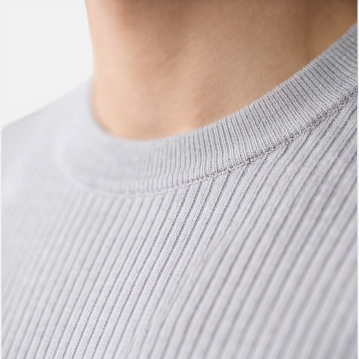 Jérôme | T-Shirt Maille Côtelée Slim