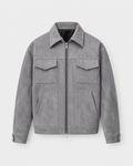 Aurèle | Veste Utilitaire Aspect Suédine