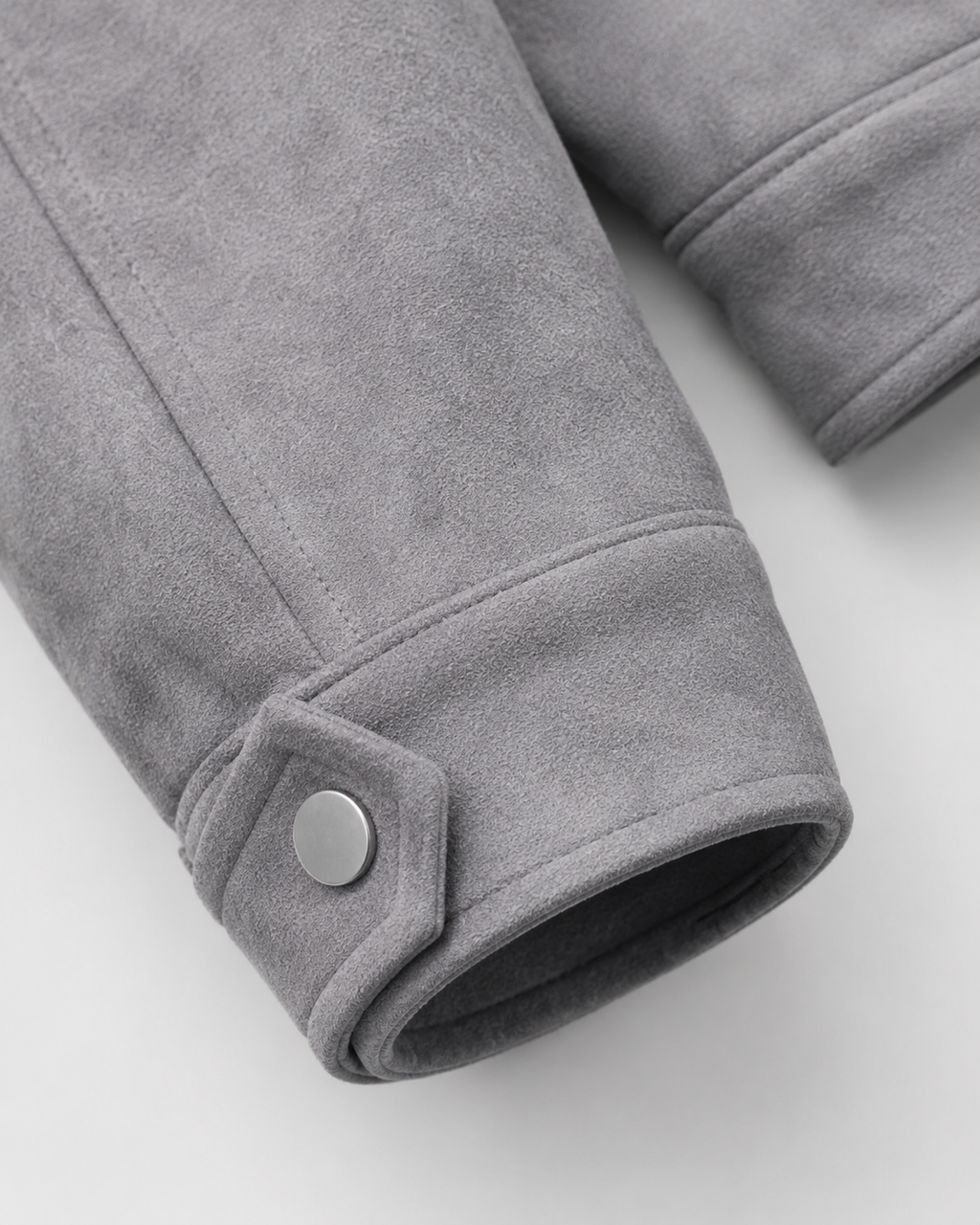 Aurèle | Veste Utilitaire Aspect Suédine
