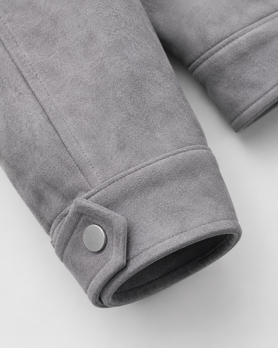 Aurèle | Veste Utilitaire Aspect Suédine
