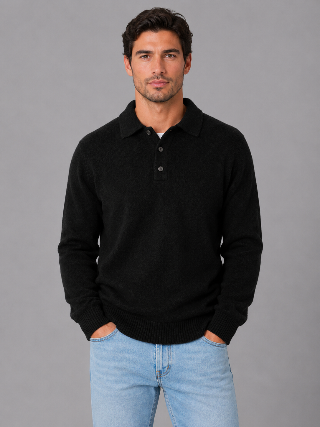 Orsan | Pull Polo Boutonné