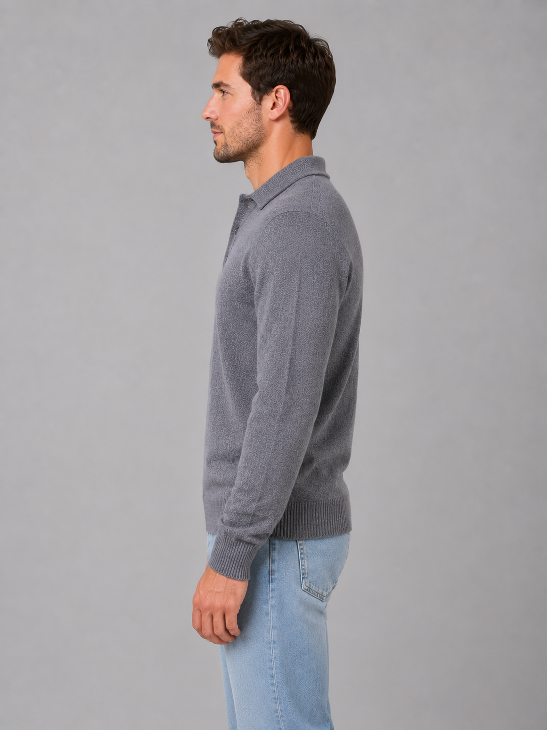 Orsan | Pull Polo Boutonné
