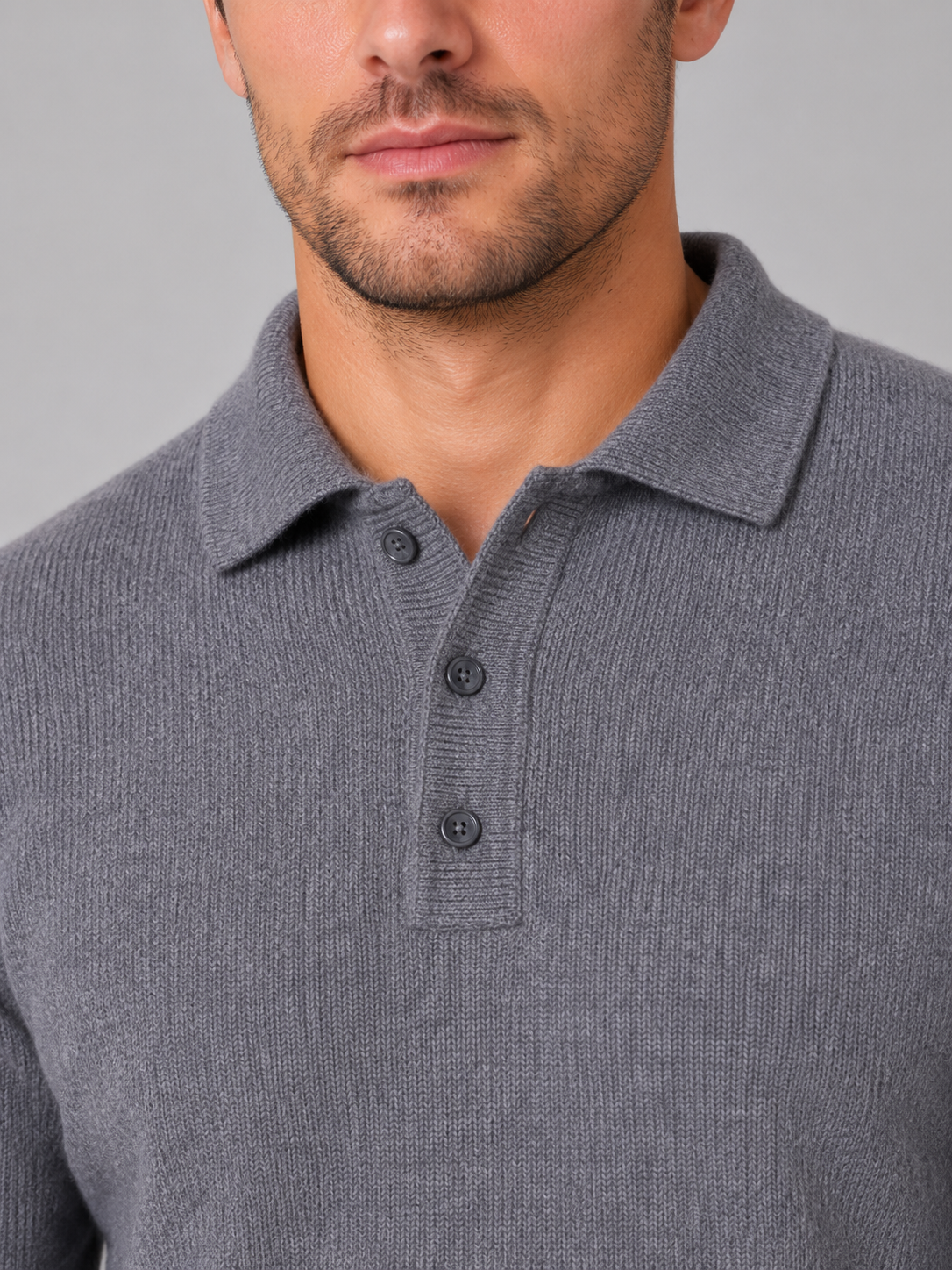 Orsan | Pull Polo Boutonné