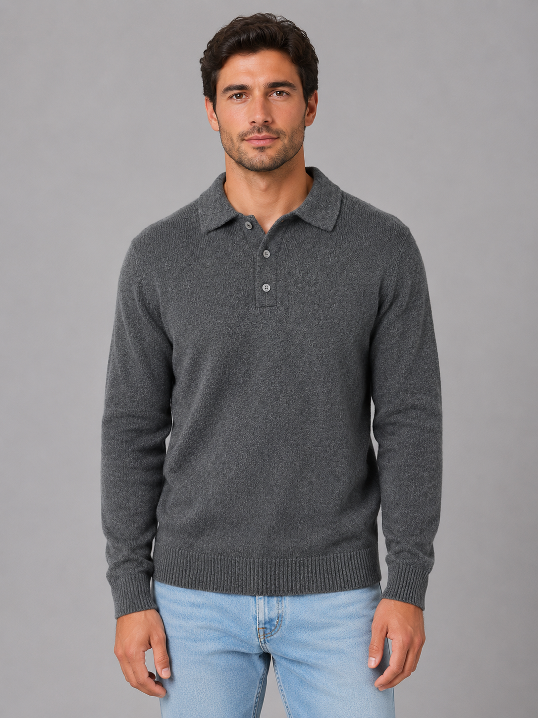 Orsan | Pull Polo Boutonné