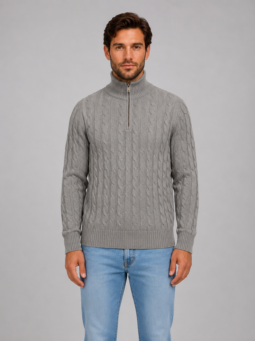 Rodrigue | Pull Torsadé Col Cheminée
