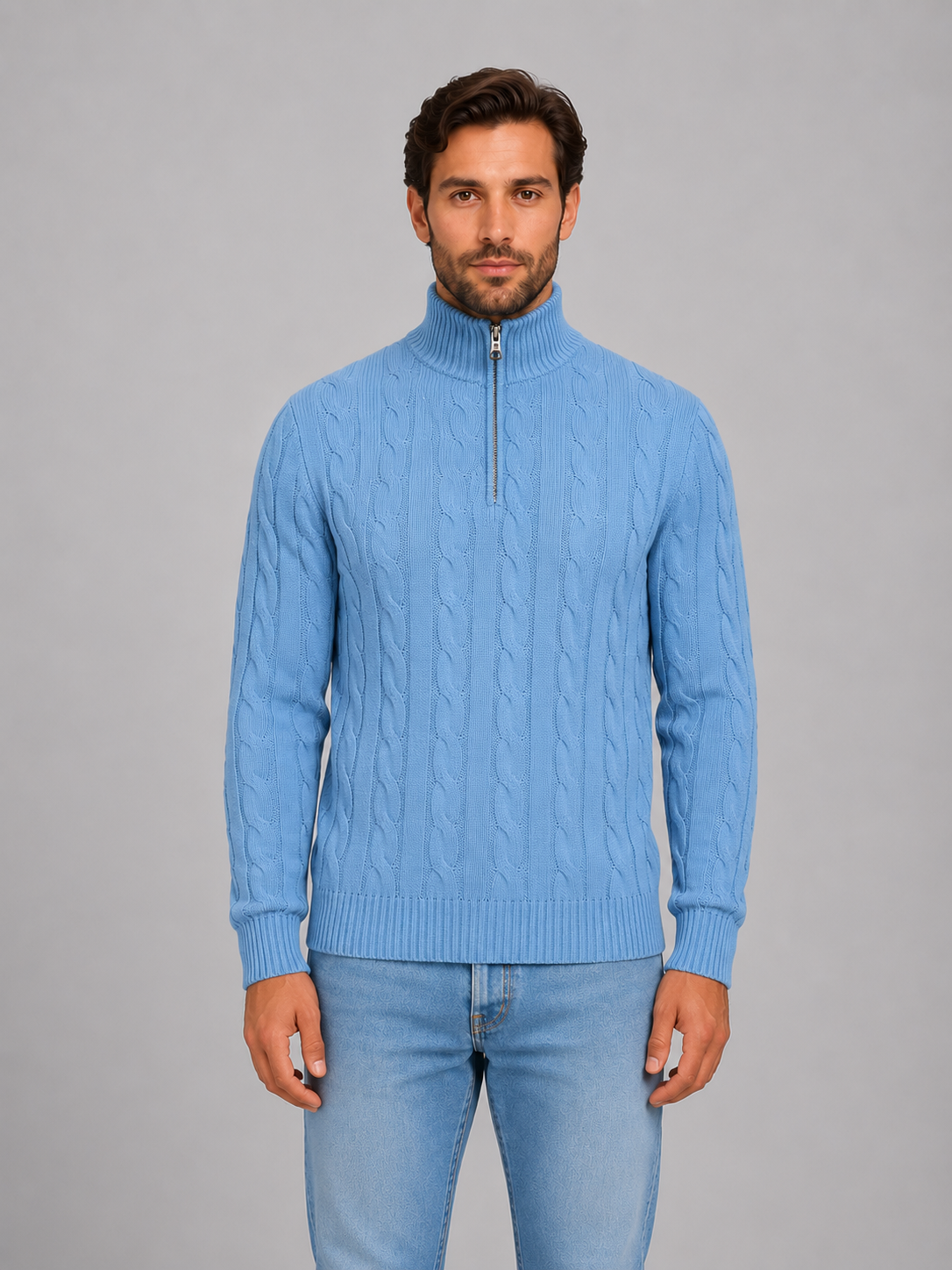 Rodrigue | Pull Torsadé Col Cheminée