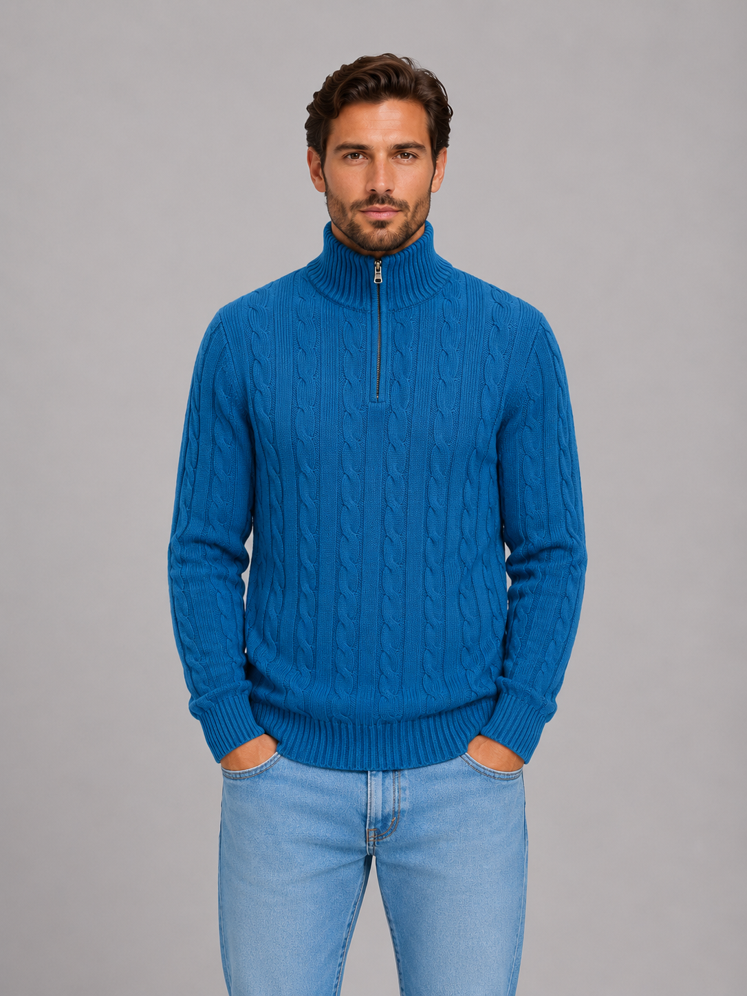 Rodrigue | Pull Torsadé Col Cheminée