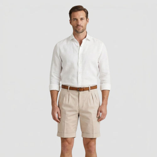 Amaury | Short Chino Double Pince