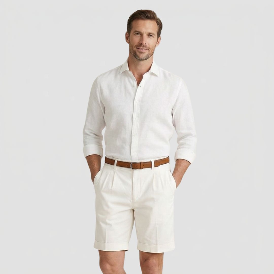 Amaury | Short Chino Double Pince