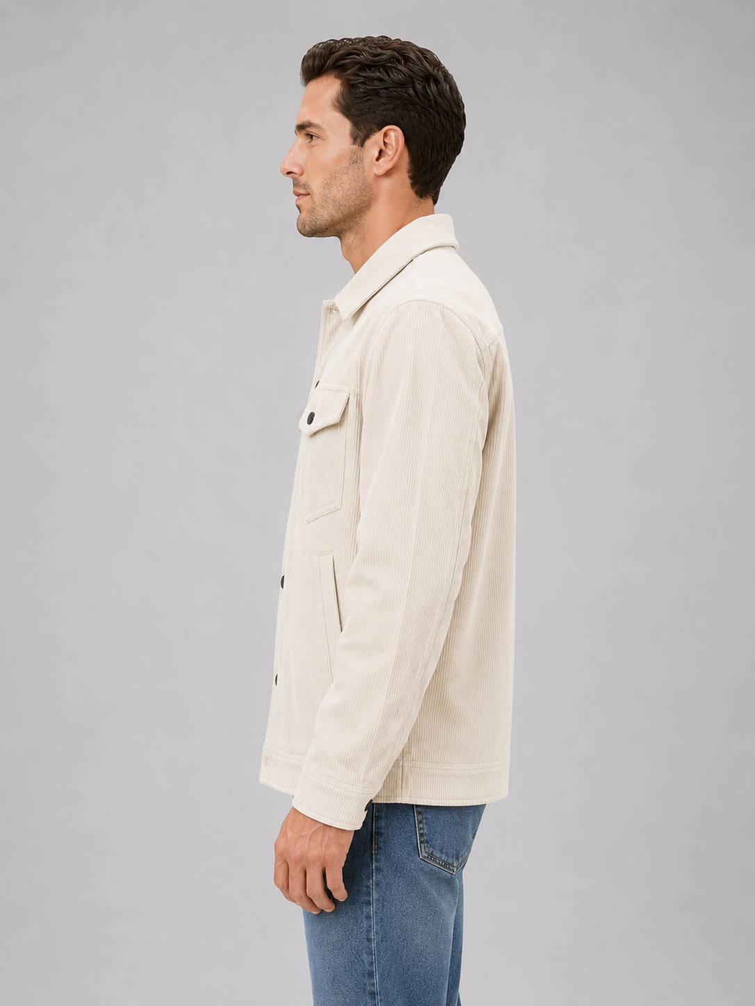 Timothé | Surchemise Velours Côtelé