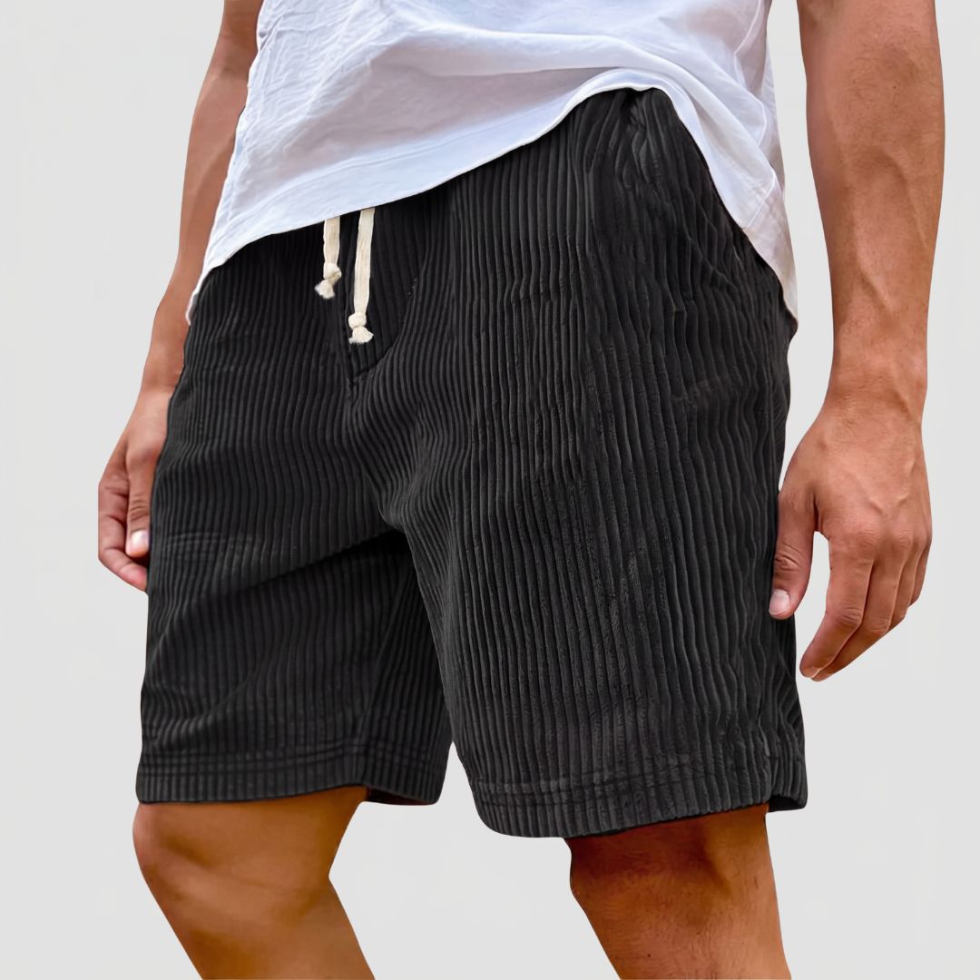 Maël | Short Velours Côtelé