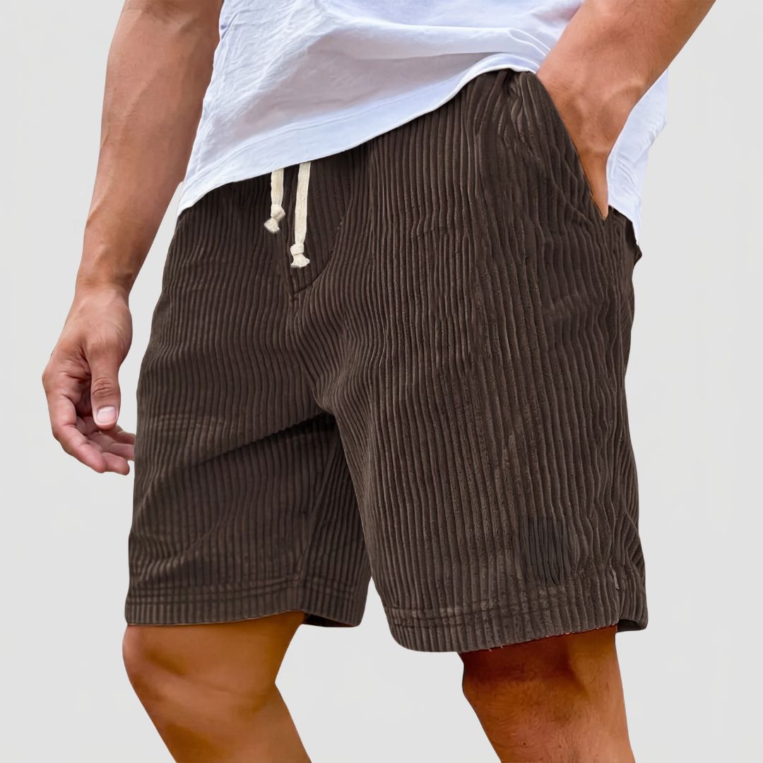 Maël | Short Velours Côtelé