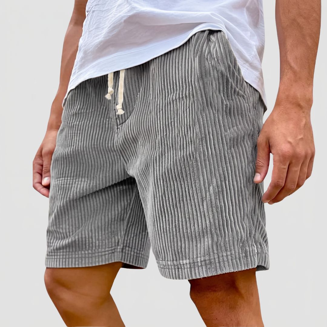 Maël | Short Velours Côtelé