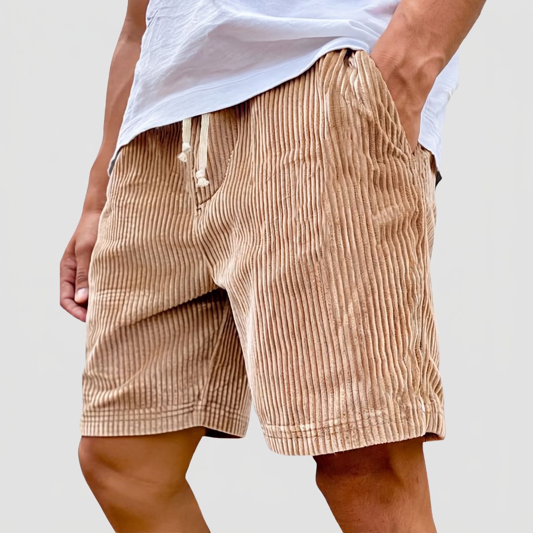 Maël | Short Velours Côtelé