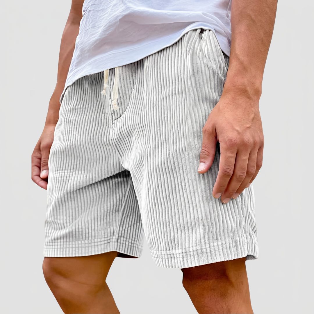 Maël | Short Velours Côtelé
