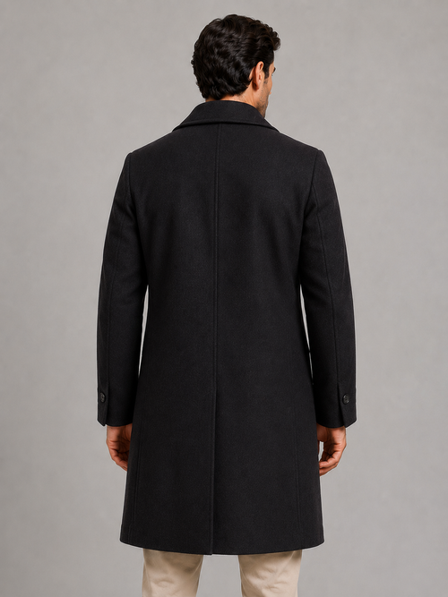 Augustin | Manteau Long Croisé Tailleur
