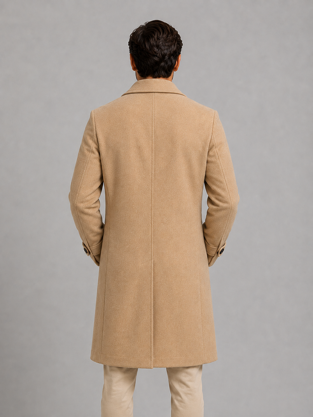 Augustin | Manteau Long Croisé Tailleur