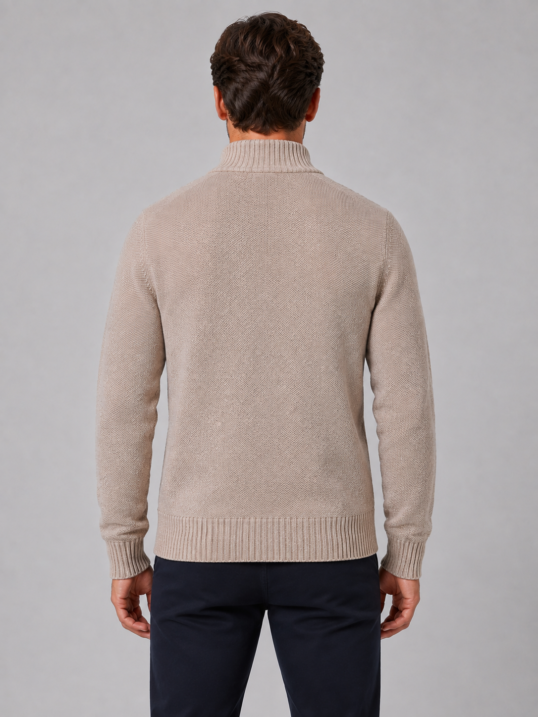 Séverin | Gilet Zippé Col Cheminée