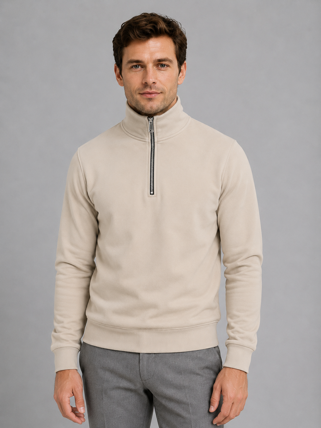 Innocent | Sweat Demi-Zip Col Montant