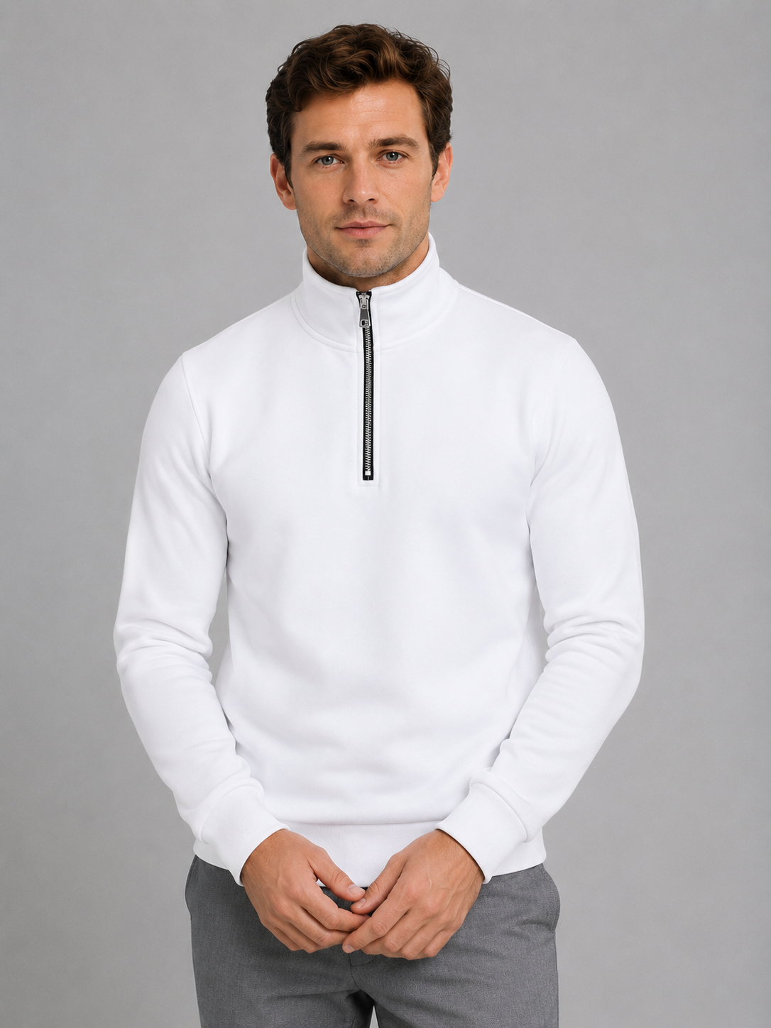 Innocent | Sweat Demi-Zip Col Montant