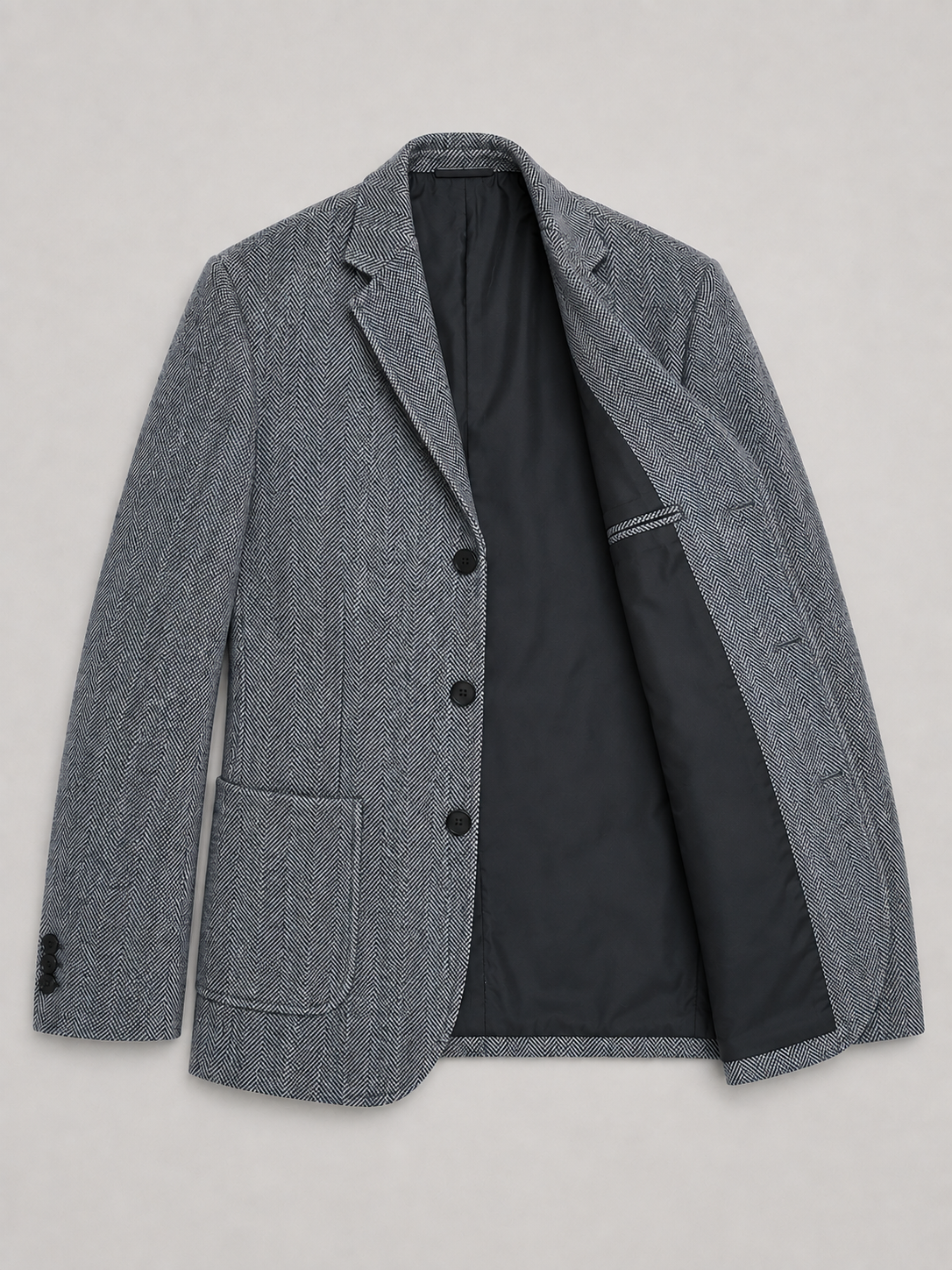 Hubert | Blazer Chevrons Smart Casual