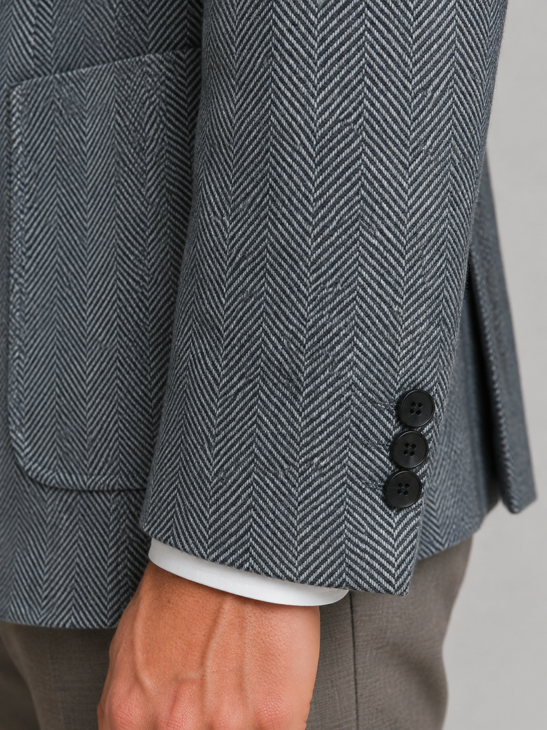 Hubert | Blazer Chevrons Smart Casual