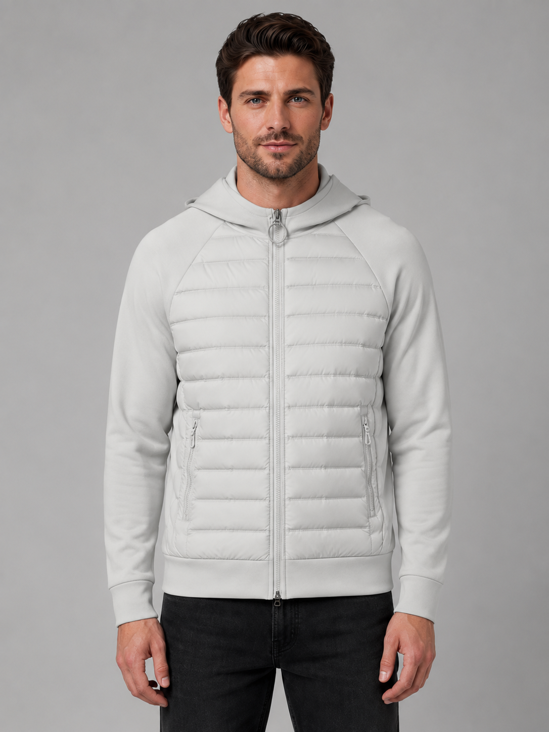 Sacha | Veste Matelassée Légère à Capuche