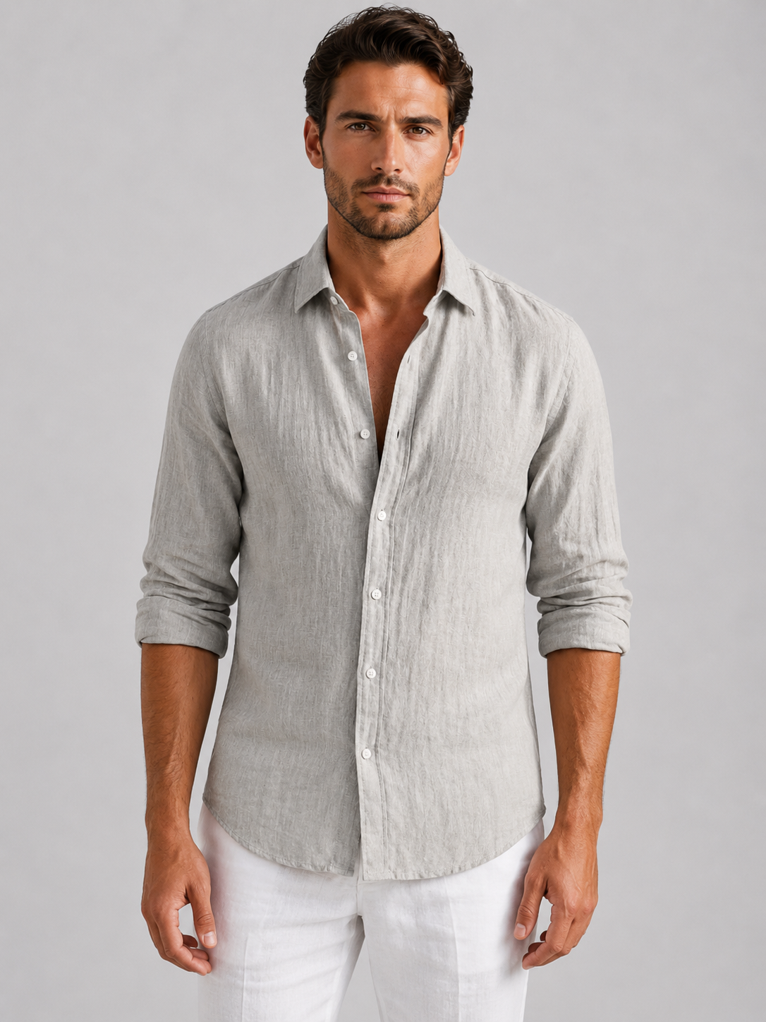 Elie | Chemise Aspect Lin Été