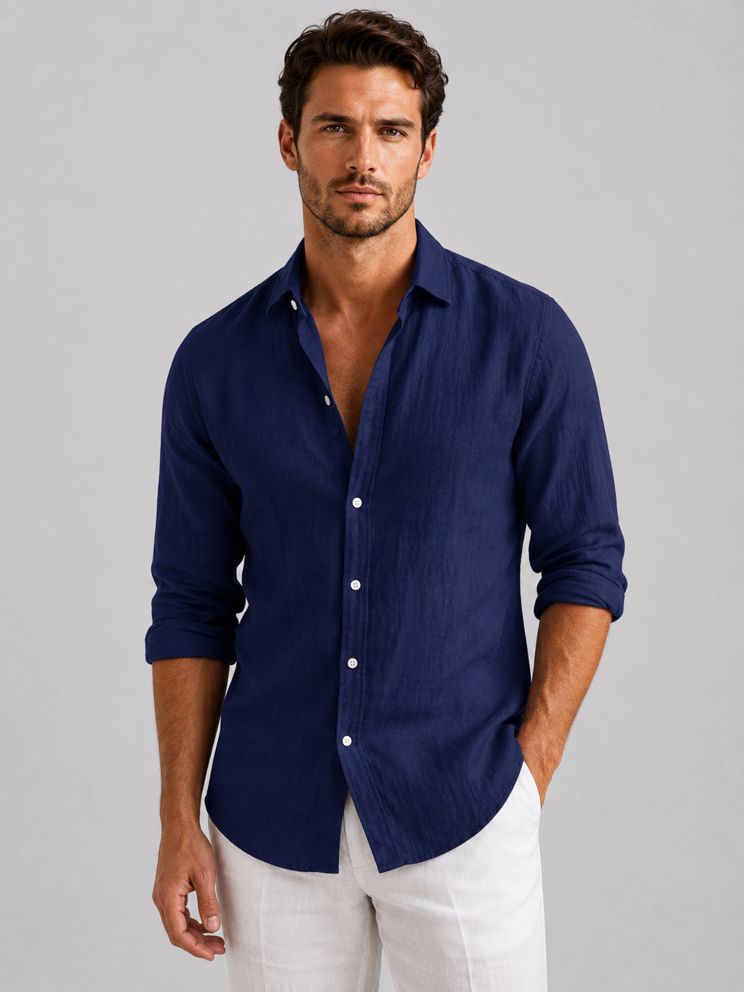 Elie | Chemise Aspect Lin Été