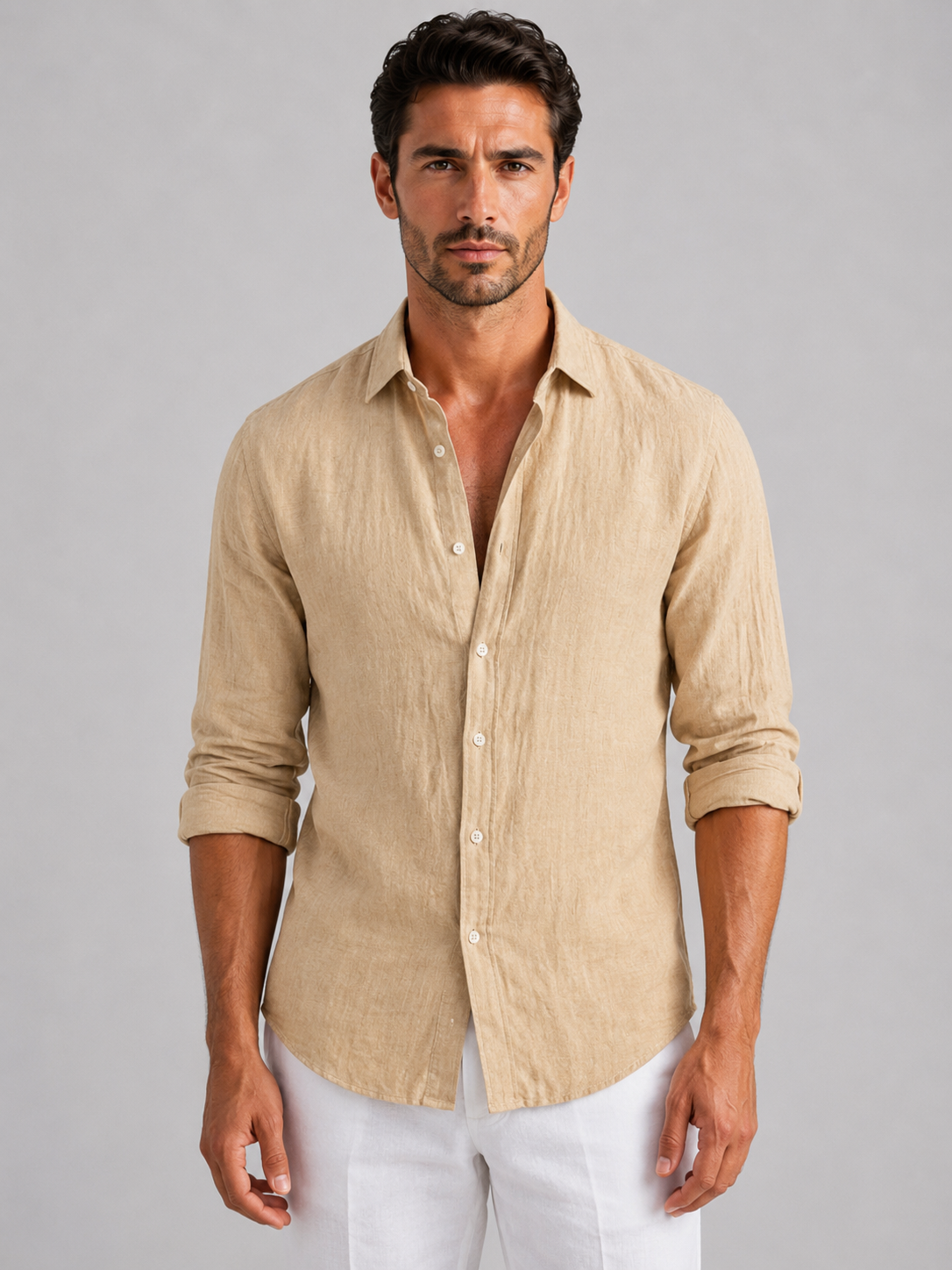 Elie | Chemise Aspect Lin Été
