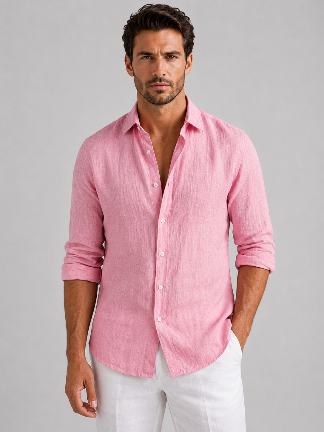 Elie | Chemise Aspect Lin Été