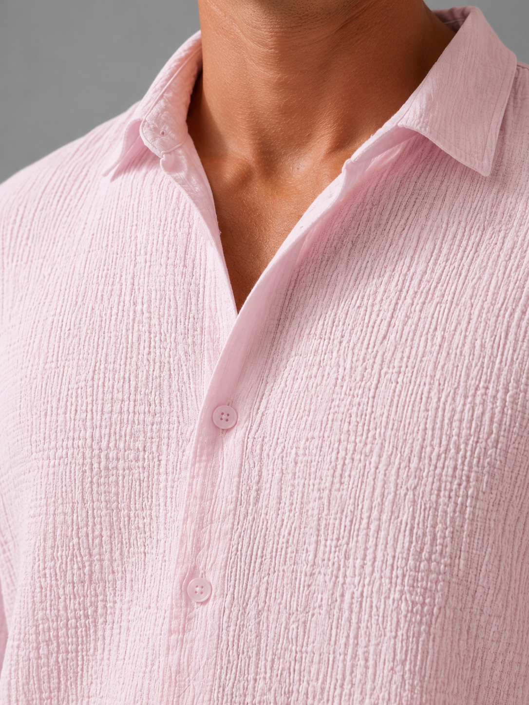 Aristide | Chemise Texturée Boutonnée