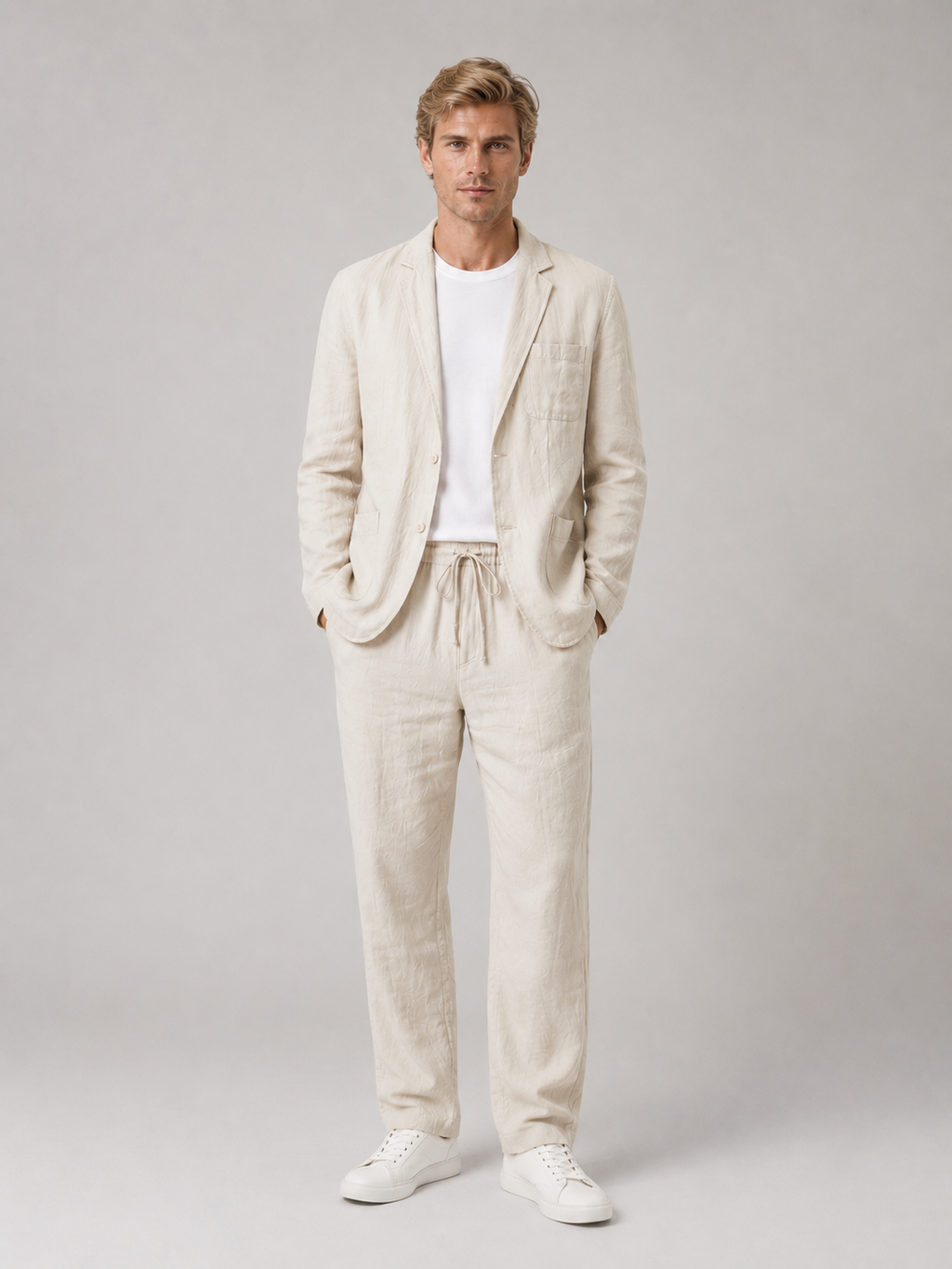 Célestin | Ensemble Blazer & Pantalon Aspect Lin