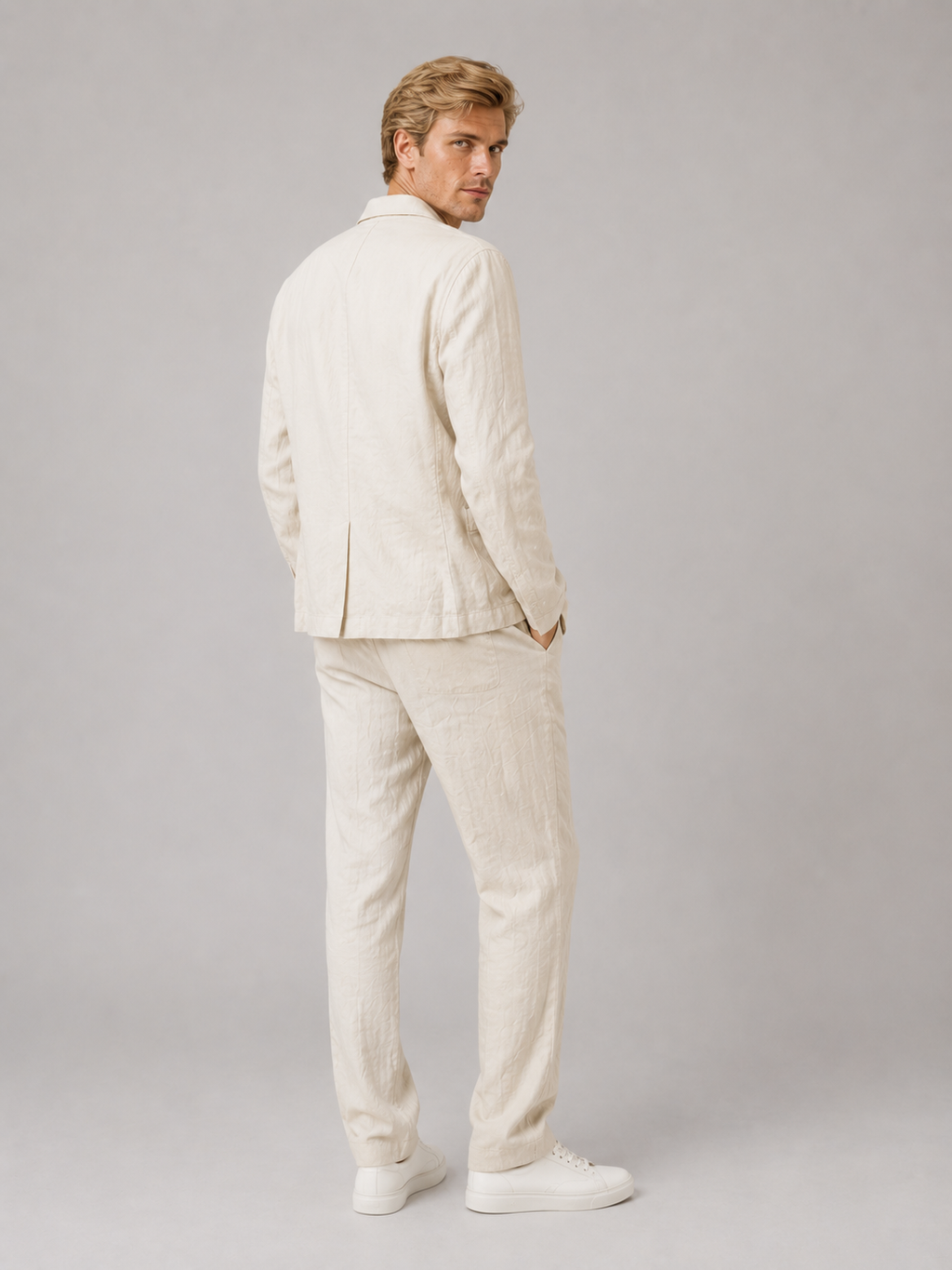 Célestin | Ensemble Blazer & Pantalon Aspect Lin