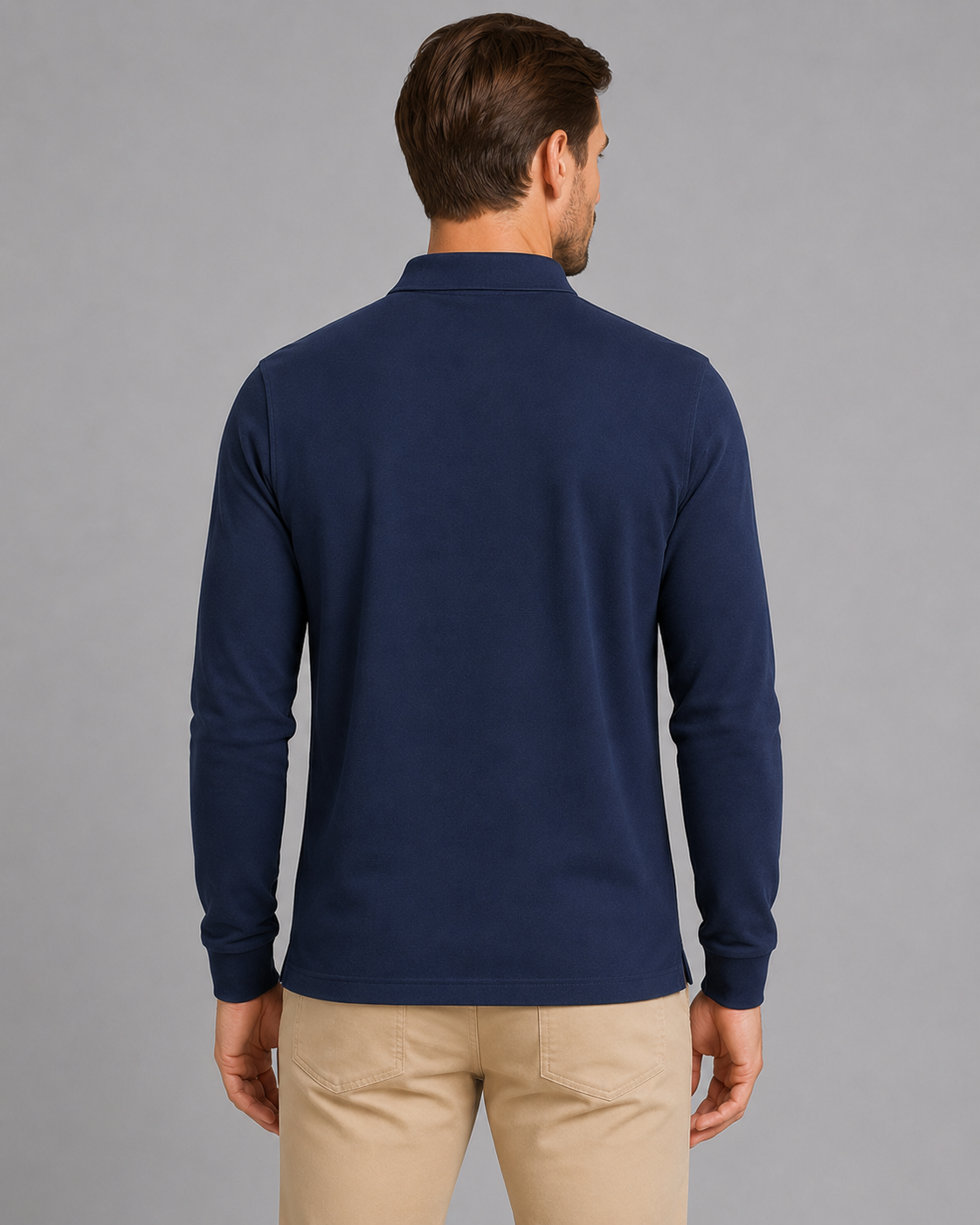 Georges | Polo Manches Longues Piqué