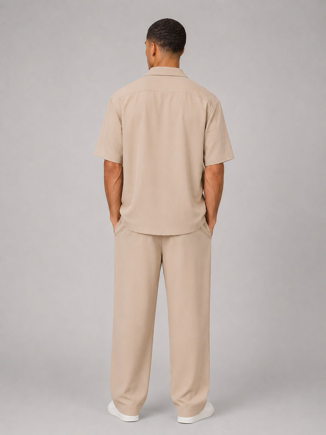 Célien | Ensemble Chemise & Pantalon Cordon