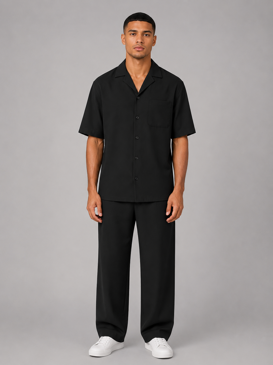 Célien | Ensemble Chemise & Pantalon Cordon