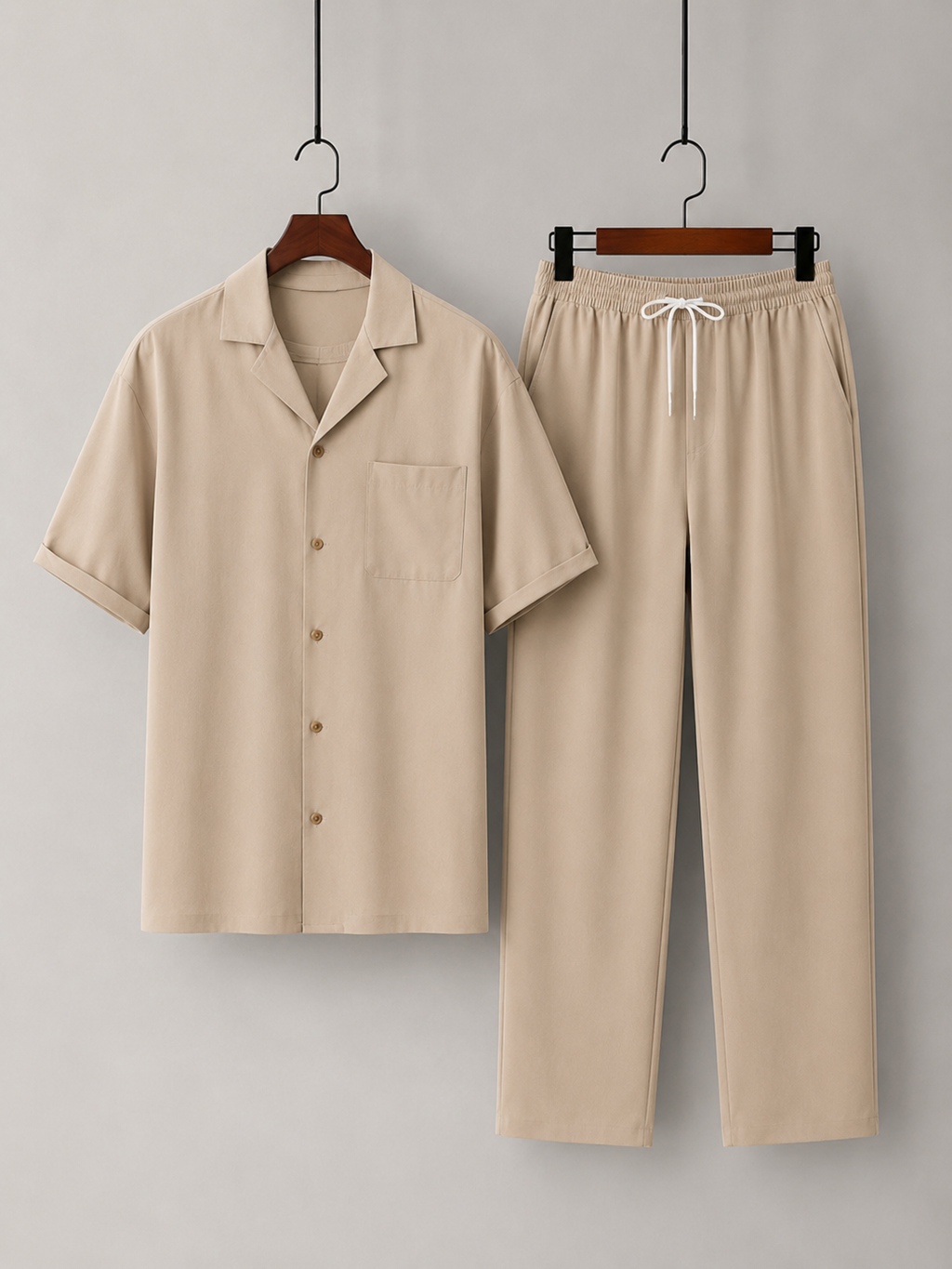 Célien | Ensemble Chemise & Pantalon Cordon