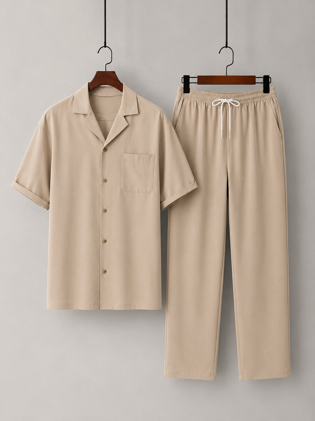 Célien | Ensemble Chemise & Pantalon Cordon