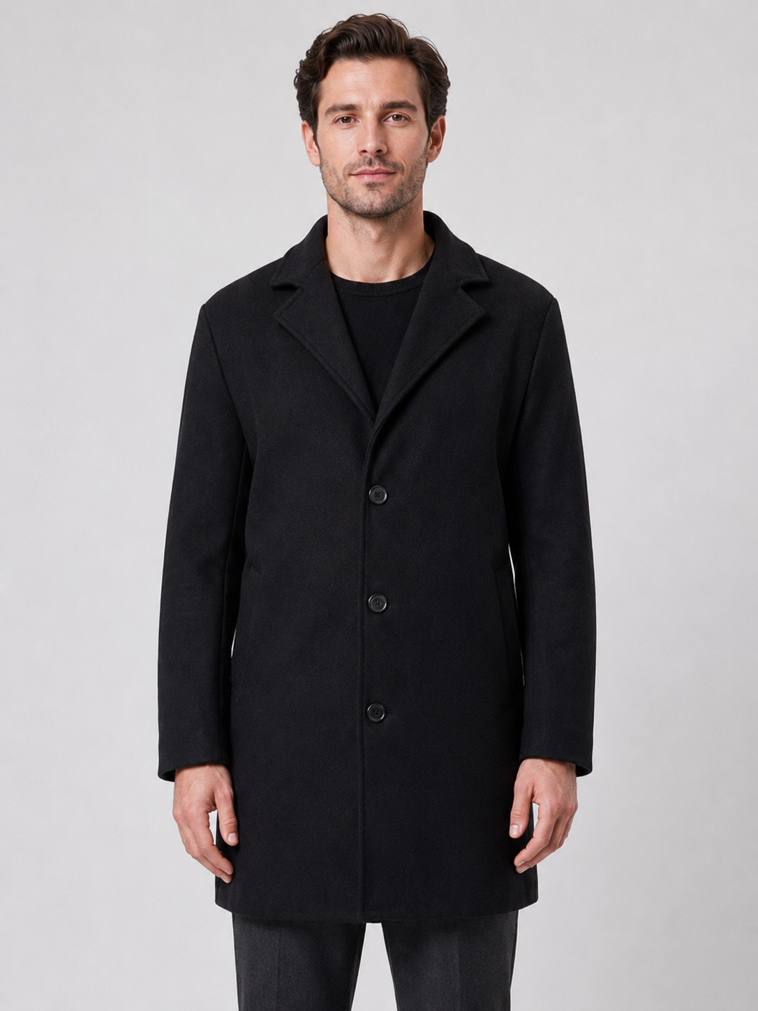 Léandre | Manteau Tailleur Simple Boutonnage