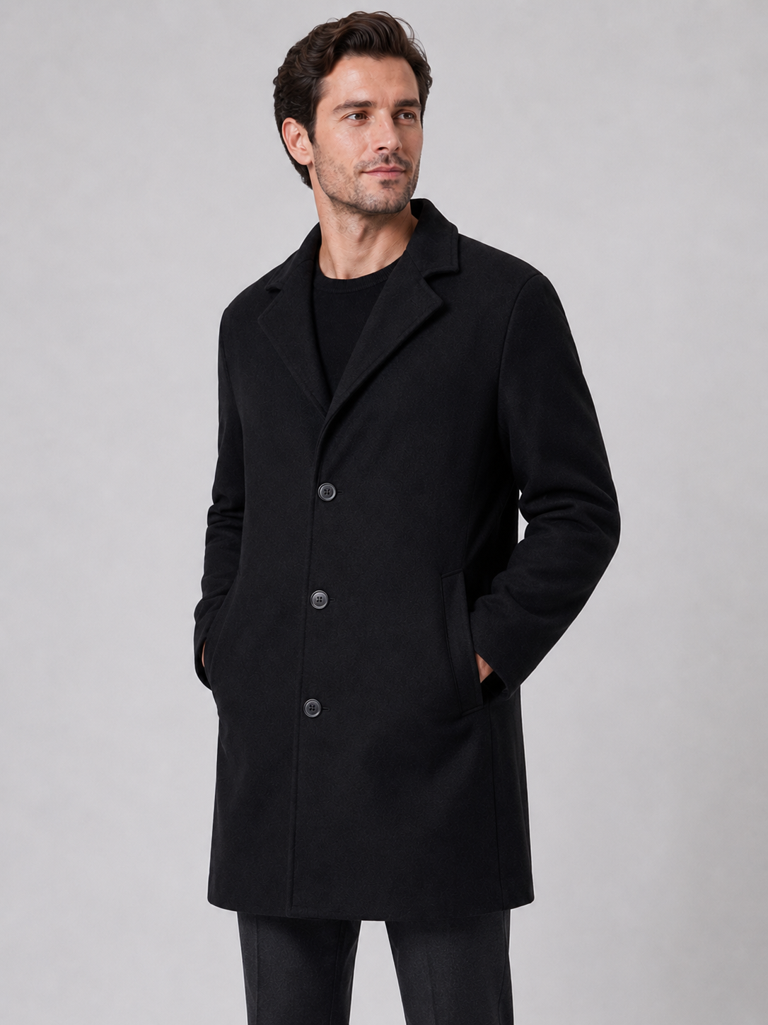 Léandre | Manteau Tailleur Simple Boutonnage