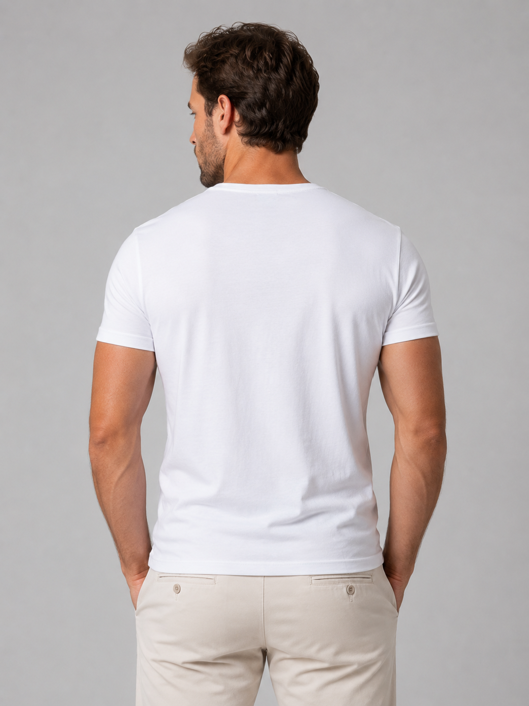 Grégoire-Marie | T-Shirt Henley Boutonné