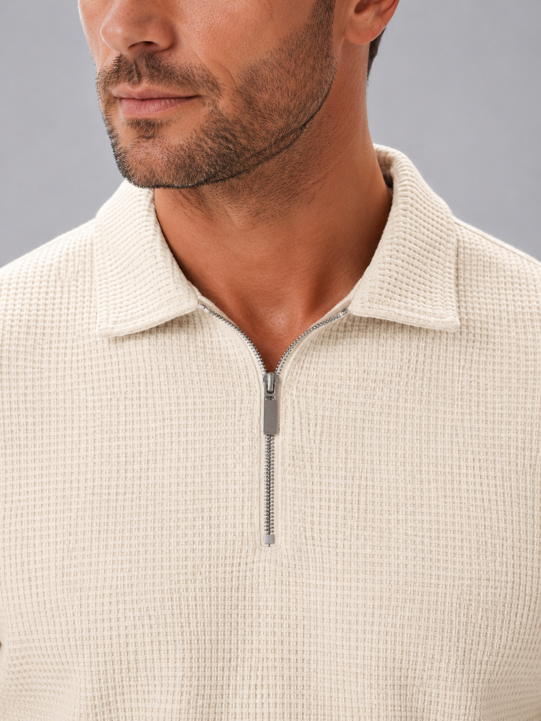 René | Ensemble Polo Zippé et Short