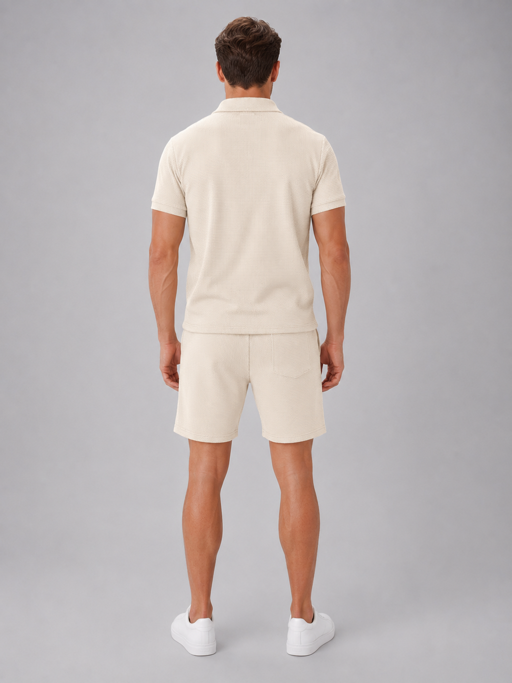 René | Ensemble Polo Zippé et Short