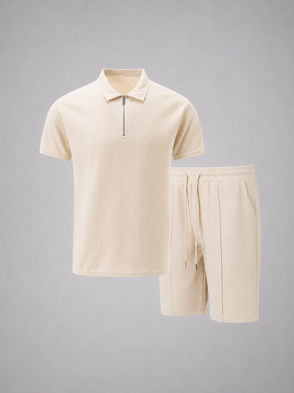 René | Ensemble Polo Zippé et Short