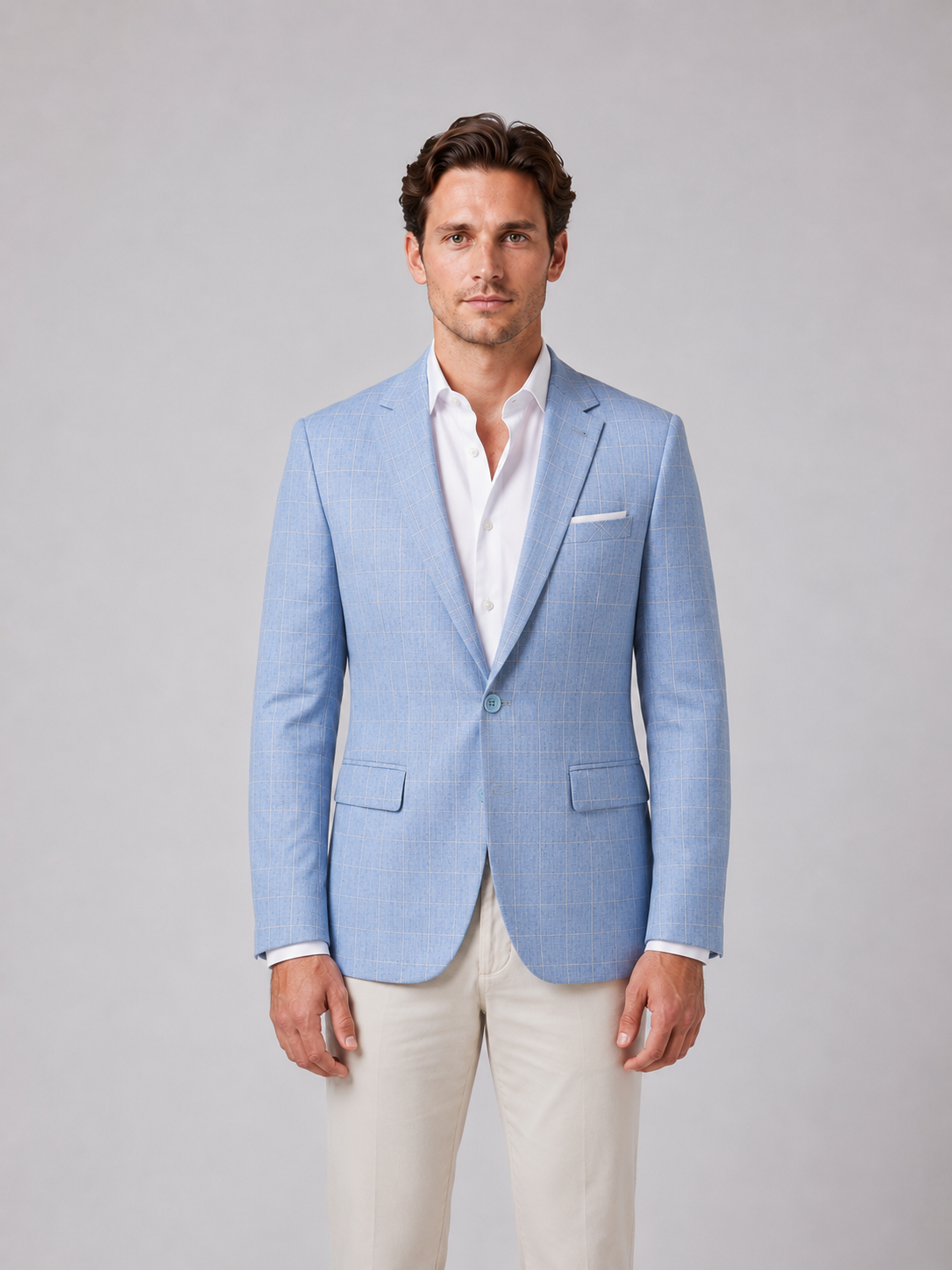 Baudouin | Blazer Tailleur à Carreaux