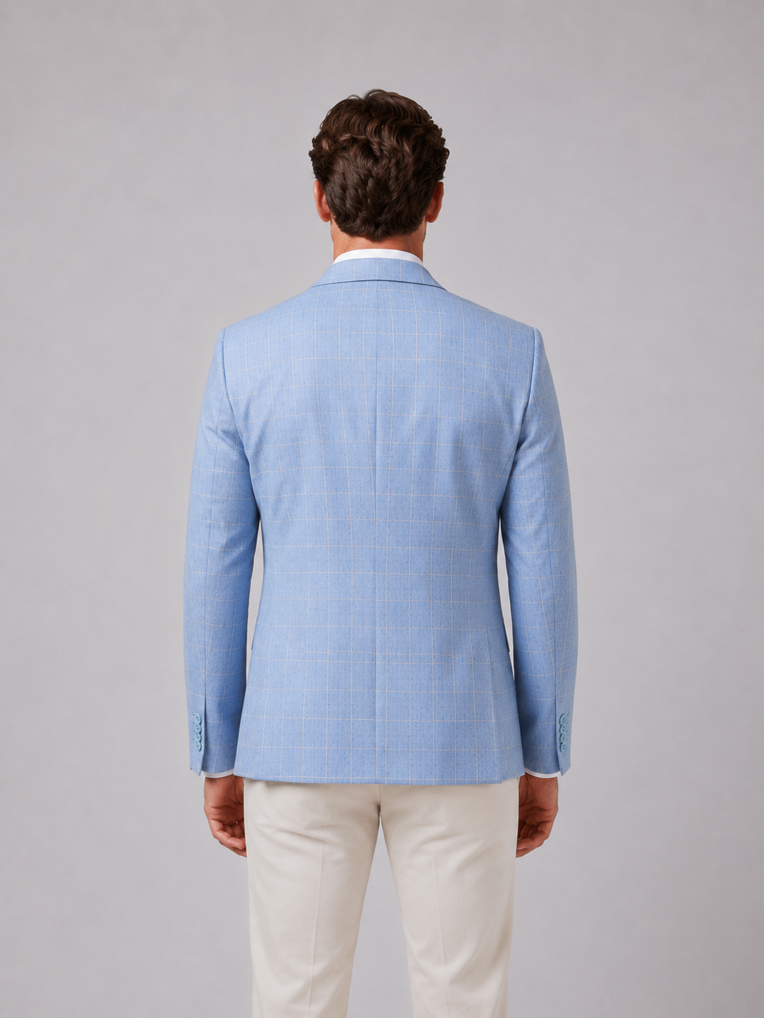 Baudouin | Blazer Tailleur à Carreaux