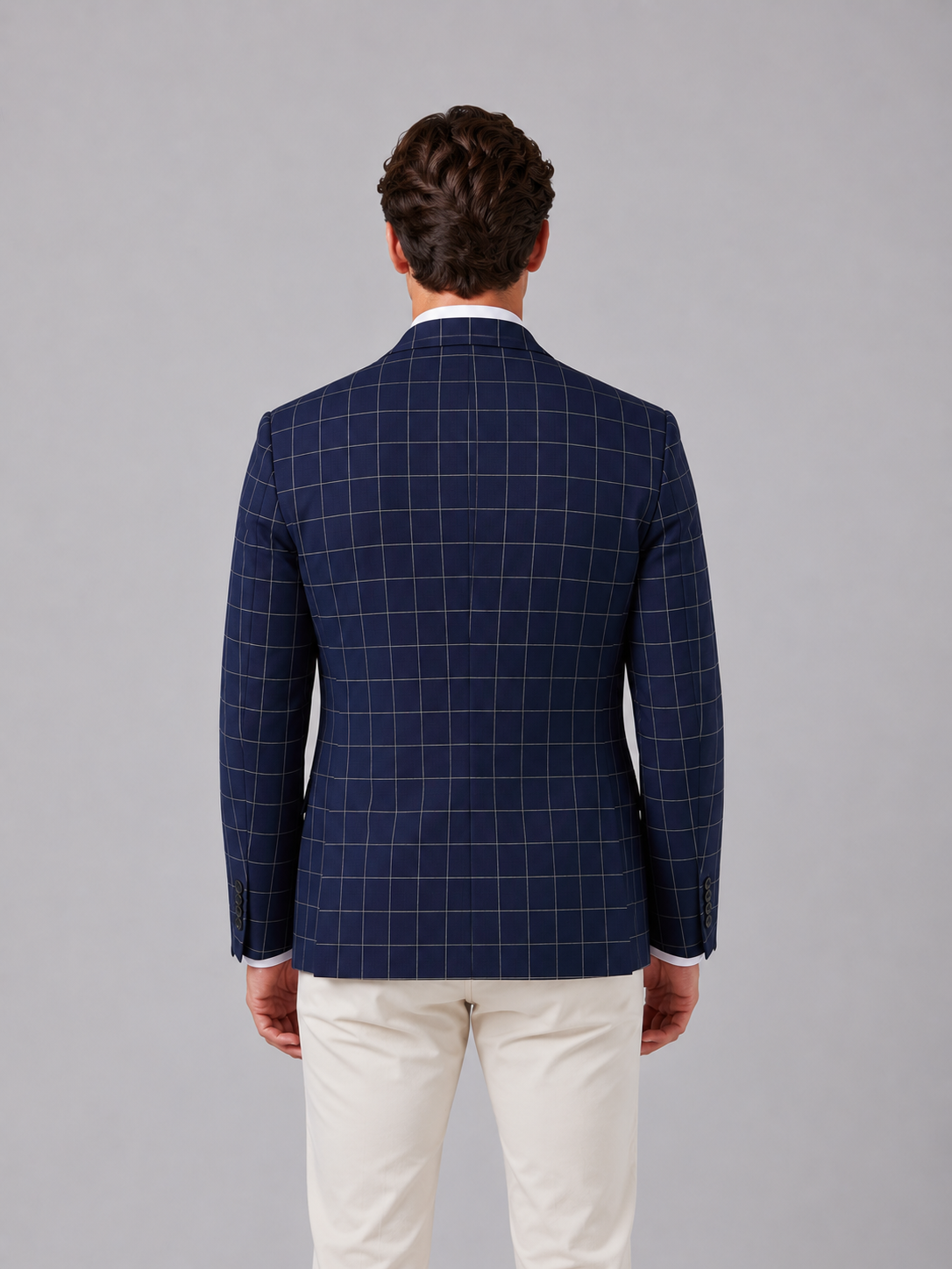Baudouin | Blazer Tailleur à Carreaux